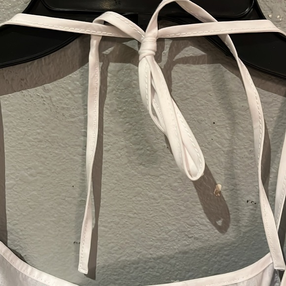 STAUD MYLA DRESS IN BLUE TOILE NWT - Picture 16 of 17